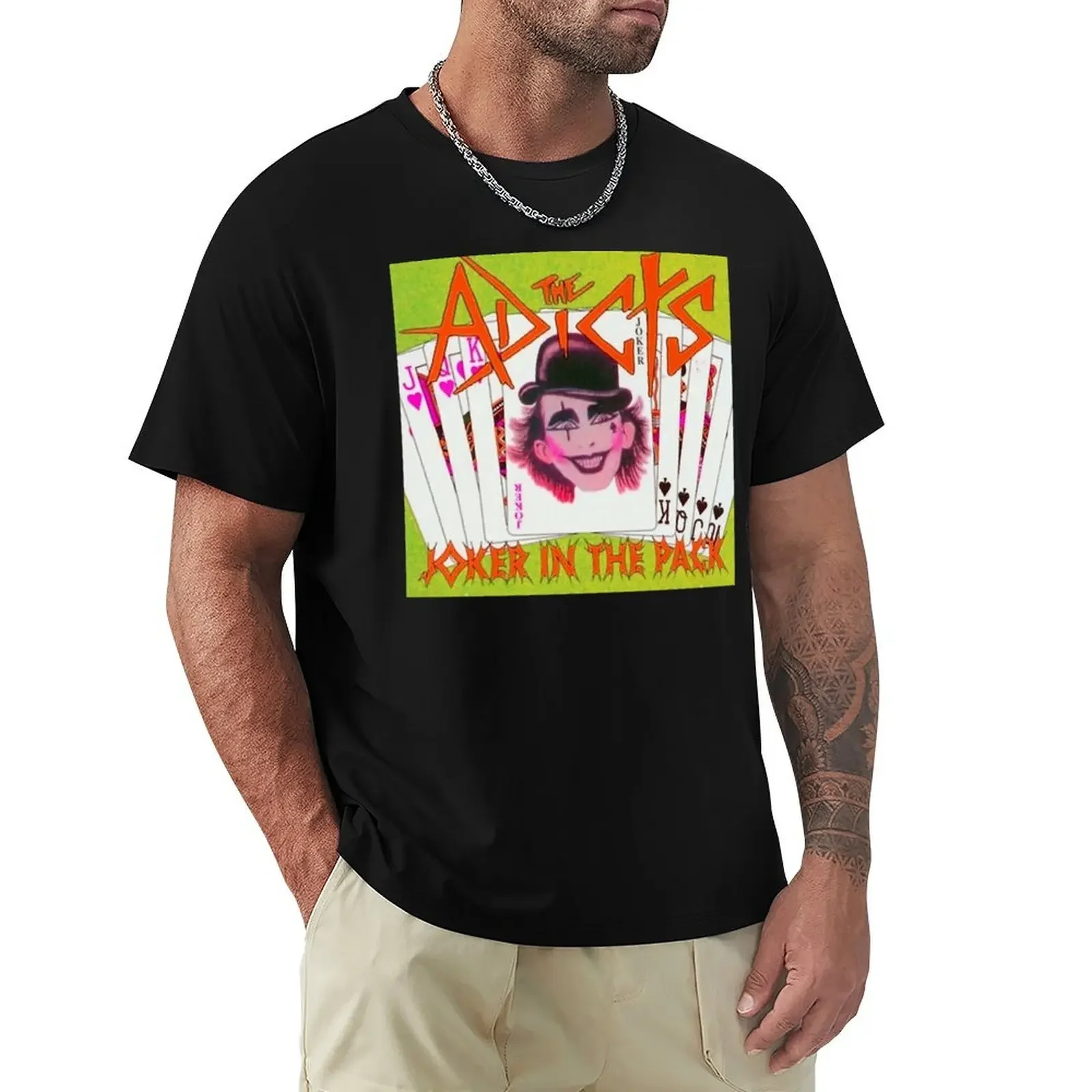 Футболка The Adicts Band Punk Rock Gift For Fan футболка с короткими рукавами синяя арховая