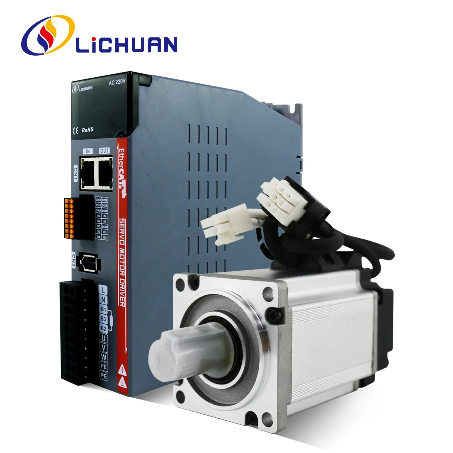 Lichuan Ethercat 0 32/0 637/1 27/1 91 Нм 1 1/1 6/2 5/3 3 А Драйверы серводвигателей переменного тока 100
