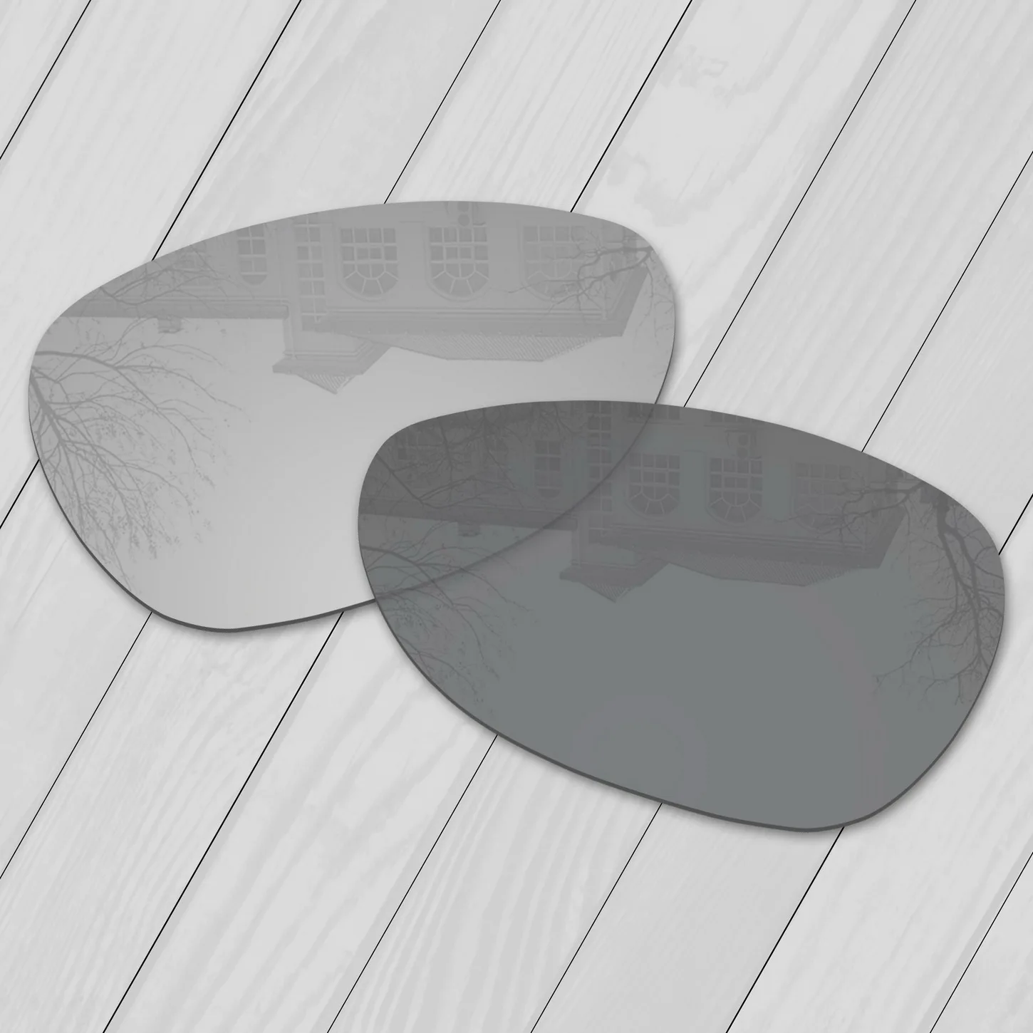 Wholesale E.O.S Polarized Enhanced Replacement Lenses for Oakley Felon Sunglasses -Grey Photochromic Polarized