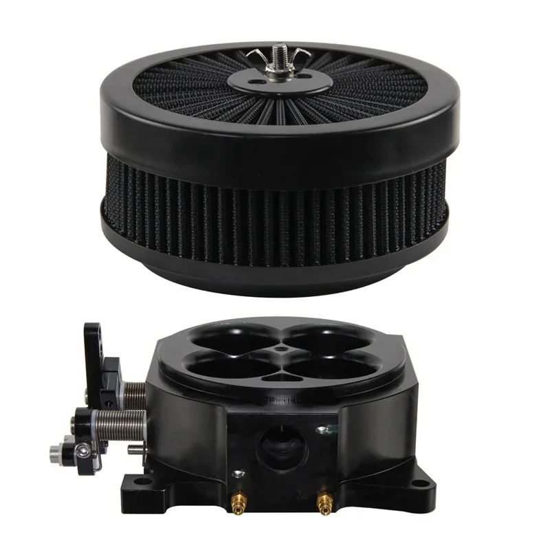 4150 Карбюратор 1000CFM Корпус дроссельной заслонки 1 75 дюйма Core 4 Barrel + очиститель