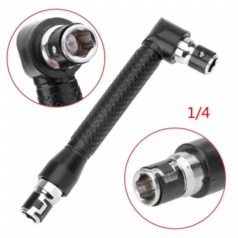 

Шестигранная головка 1/4 дюйма двухсторонняя L-образная отвертка с двойной головкой ручной Трещоточный ключ инструменты для подключения гол...