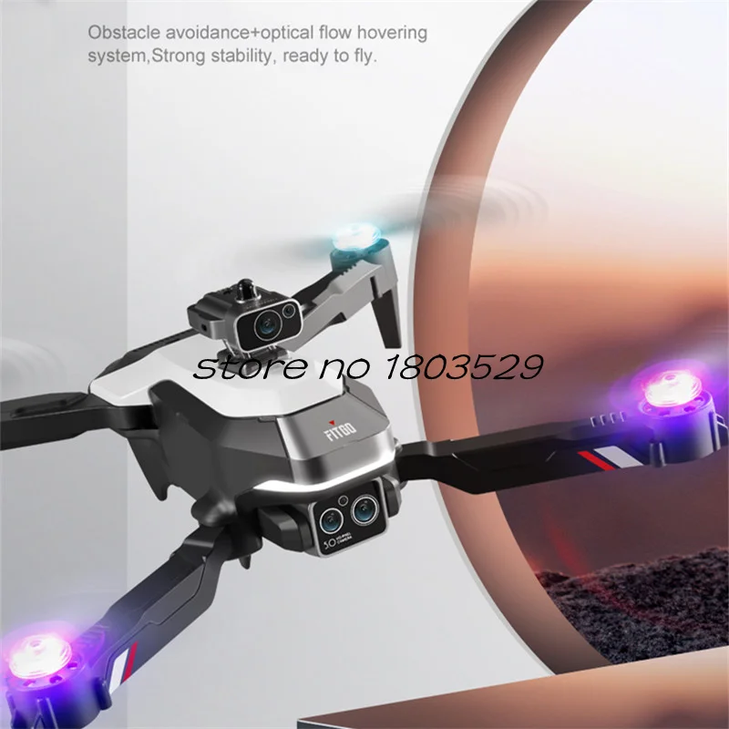 8K ESC Двойная камера FPV Пульт дистанционного управления Квадрокоптер Умный