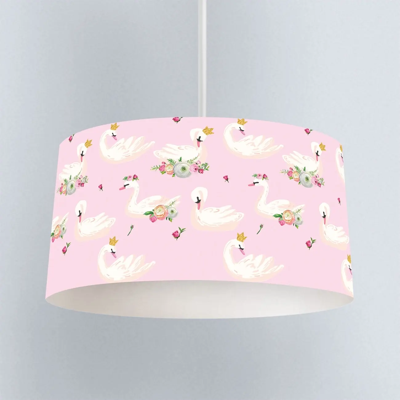 Светильник для детской комнаты люстра освещения гостиной благородные лебеди