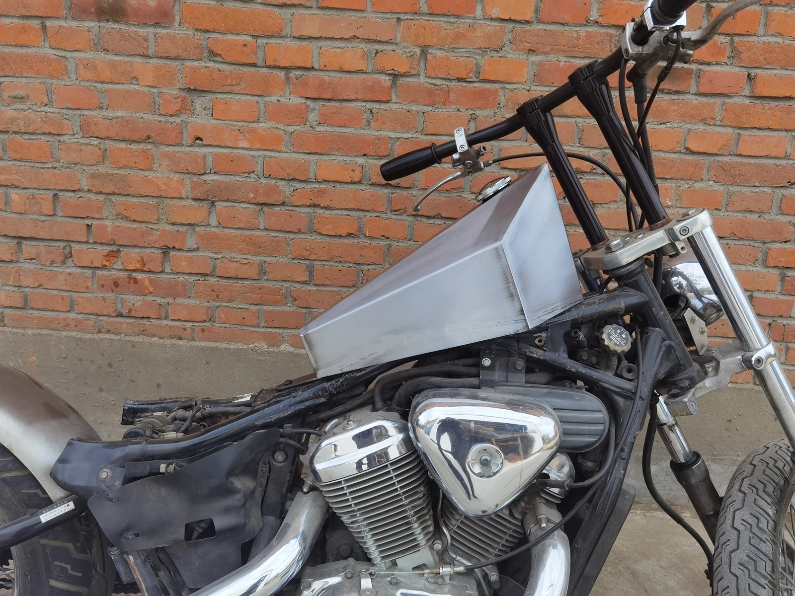 Бензиновый бензиновый топливный бак для мотоцикла Honda Steed 12 л