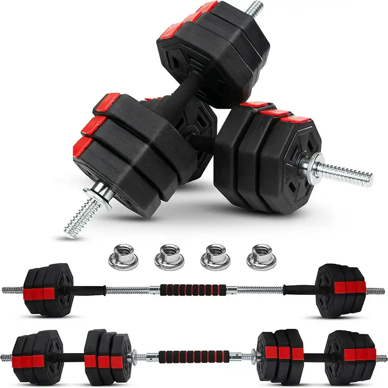 

Cement Adjustable Anti-Roll Hexagon Dumbbell Sets 3-in-1