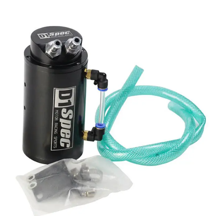

UNIVERSAL ALUMINIUM OIL CATCH CAN for TURBO & TURBO DIESEL 4WD 4x4 500ml