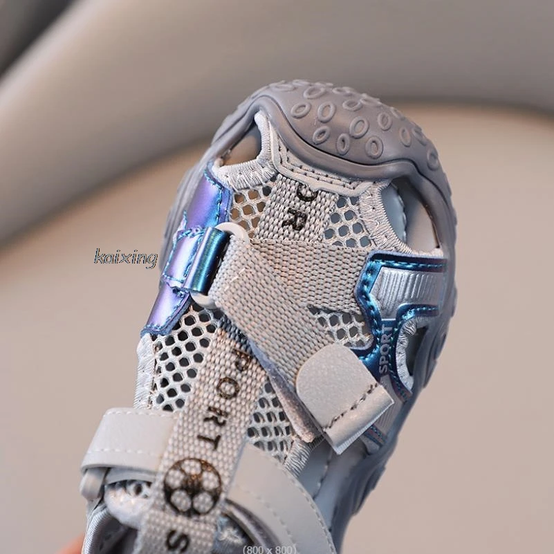 Модные детские спортивные сандалии обувь для отдыха на открытом воздухе