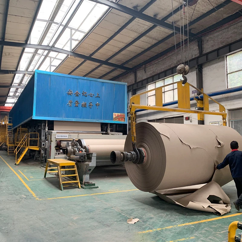 Автоматическая линия по производству гофрированного картона Машина для