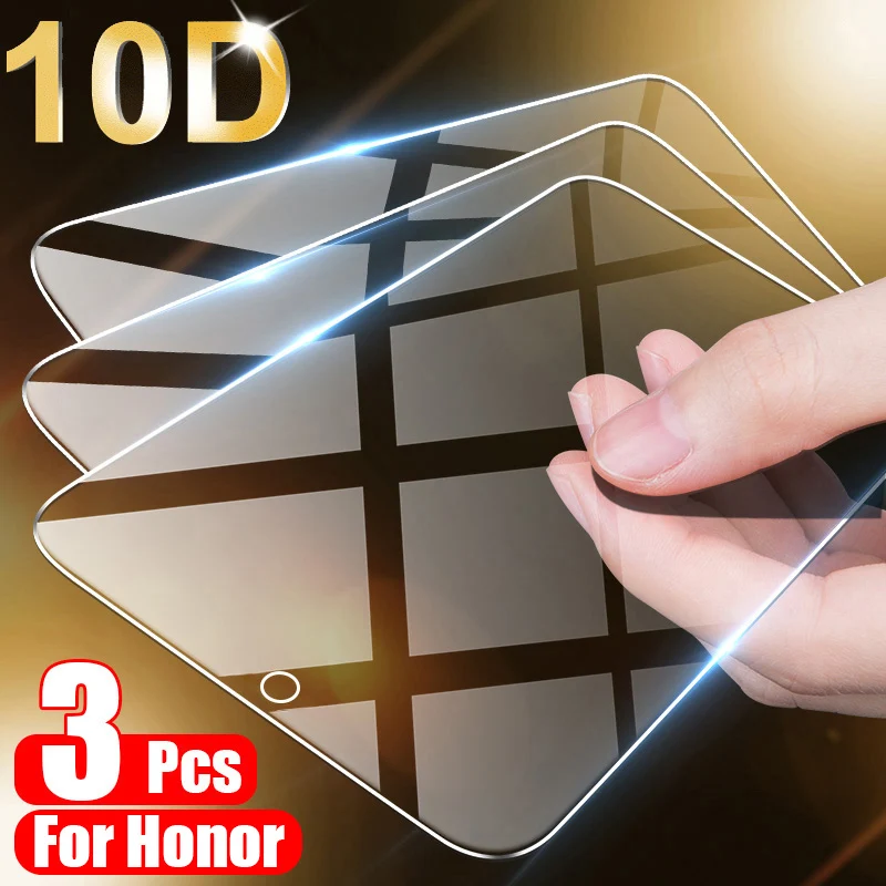 

1/2/3 PCS Protective Glass For Honor 10 9 8 9X Lite 9A 8A 7A Russia 6A Screen Glass For Honor 9X 8X 10 9 7X 6X 9C 8C 9S 8S 6C