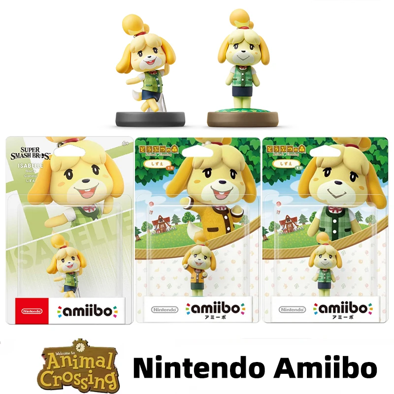 Фото Фигурки Nintendo Amiibo из серии Animal Crossing: Тимми, Томми, Изабель, Селест, Блэтерс. NFC-фигурки, без региональных ограничений, в наличии. №2