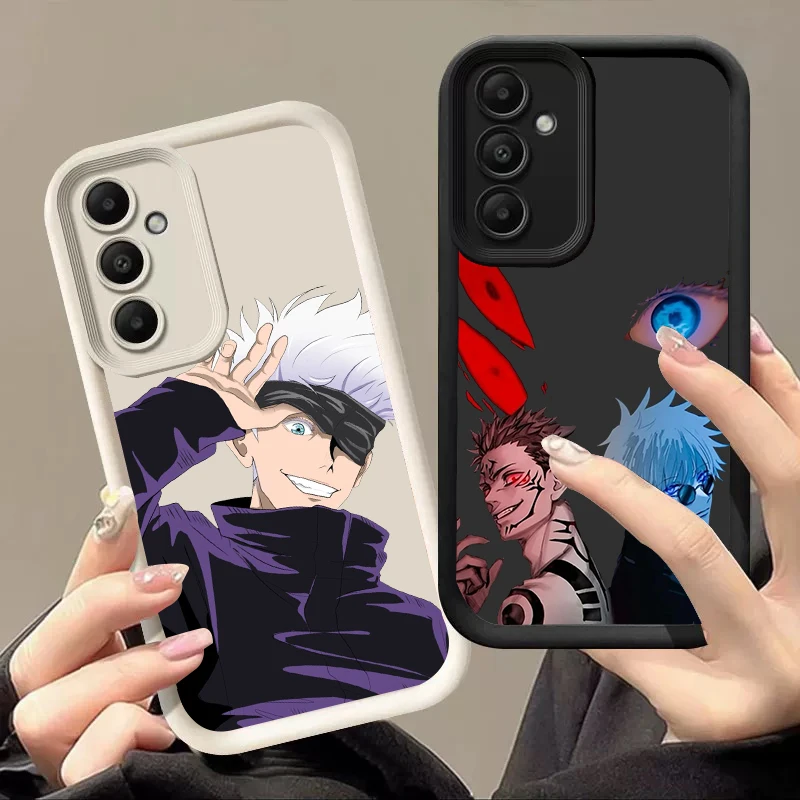 JR-11 Jujutsu Kaisen Phone Case For Samsung A24 A34 A14 A04 A04E A04S A13 A33 A53 A73 A12 A21S A51