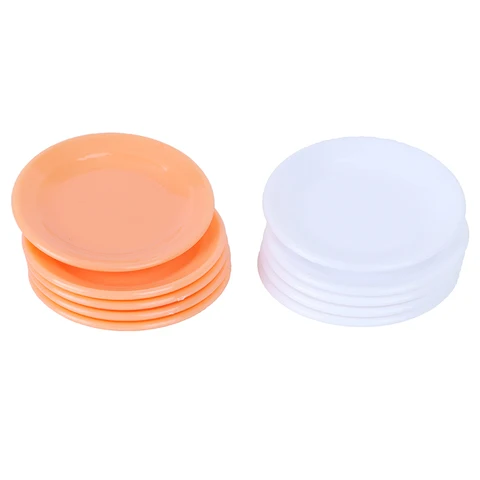 Набор из 5 керамических миниатюрных тарелок для кукольного домика GJCUTE