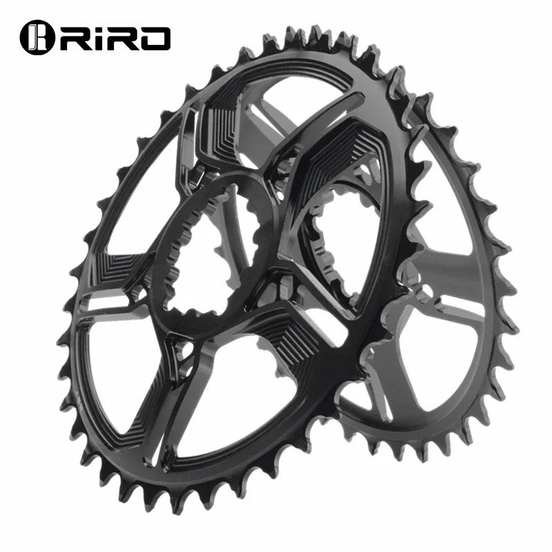 Сверхлегкая полая велосипедная Корона RIRO 32/34/36/38T с широкими узкими зубьями для Sram