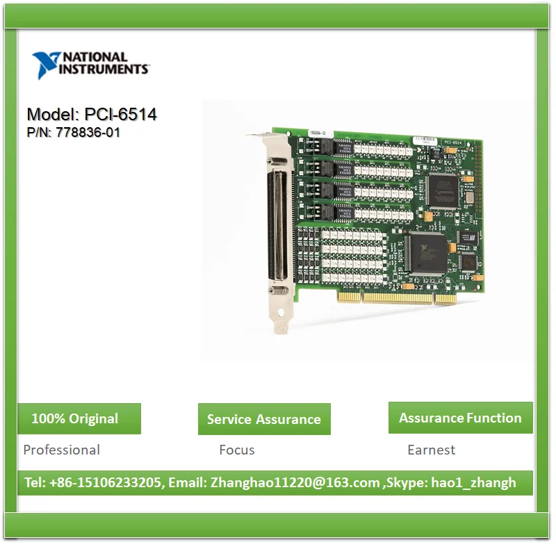

NI PCI-6514 I/O Card Used In Good Condition 778836-01