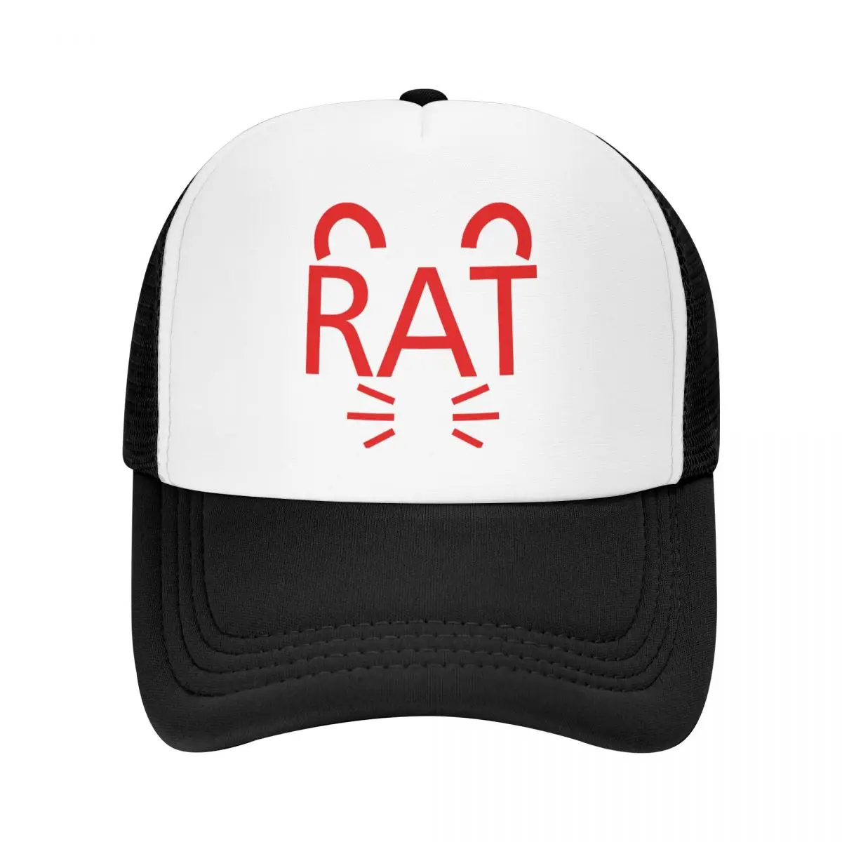 

Hololive Trucker Hats Rat Hakos Baelz Mesh Net Baseball Cap Snapback Stylish Kpop adjustable Peaked Hat For Men Women
