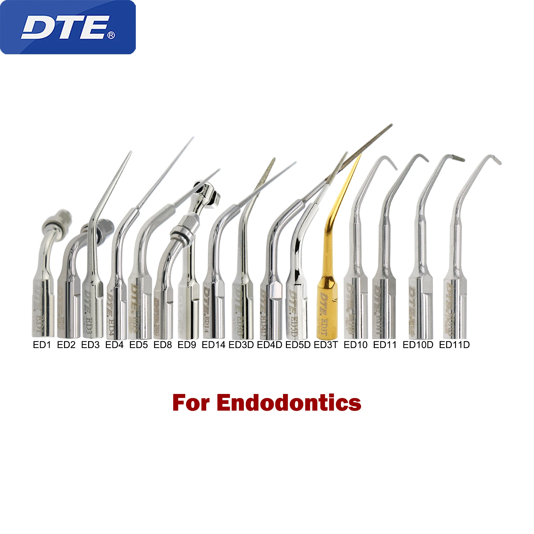 

Original Woodpecker DTE Dental Ultrasonic Scaler Tips Endo Tools Fit NSK SATELEC ACTEON ED1 ED2 ED3 ED3D ED3T ED4 ED4D ED5 ED5D