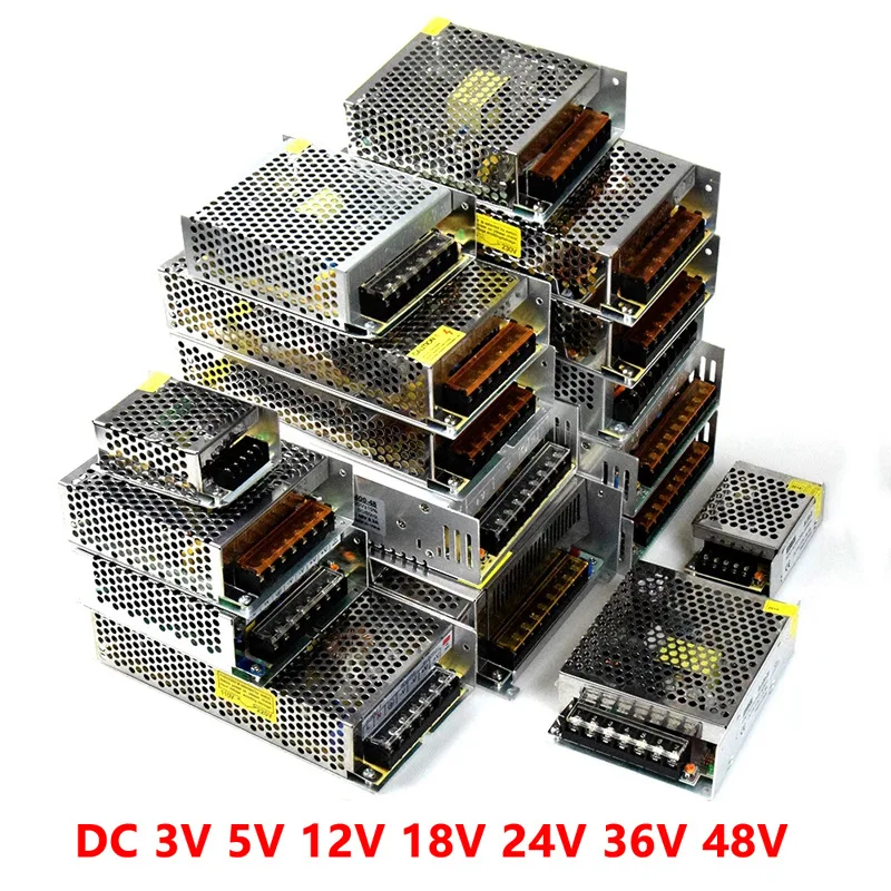 

Power Supply 12V 24V 5A 10A 20A 30A Transformer 220V To 12V Volt AC Adapter 24 Volt 36 Volt Power Supply 24V 36V SMPS Fonte 500W