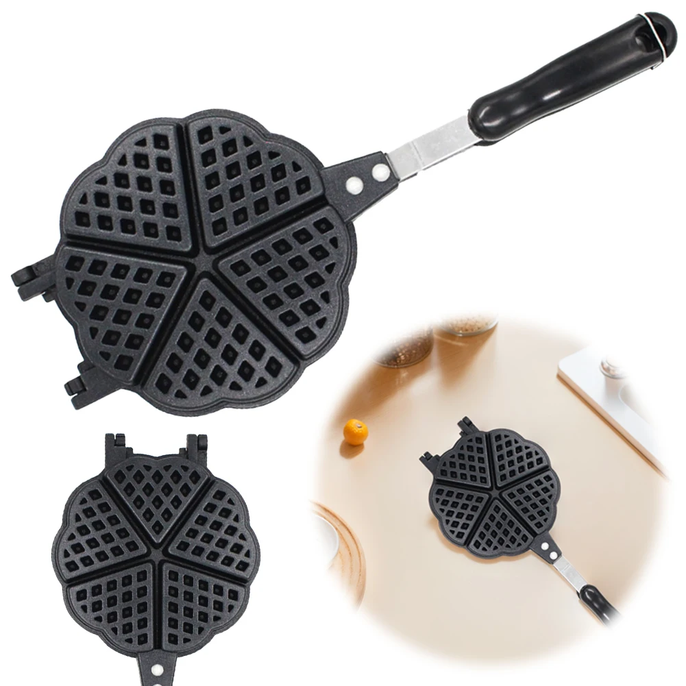 Сковорода для вафель, антипригарная сковорода из алюминиевого сплава ...