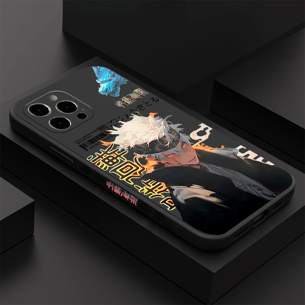 Чехол для телефона Jujutsu Kaisen Gojo Sukuna Samsung Galaxy S25 S24 S23 S22 S21 Ultra Plus 5G S20 FE Note 20 10 Pro Soft Cover