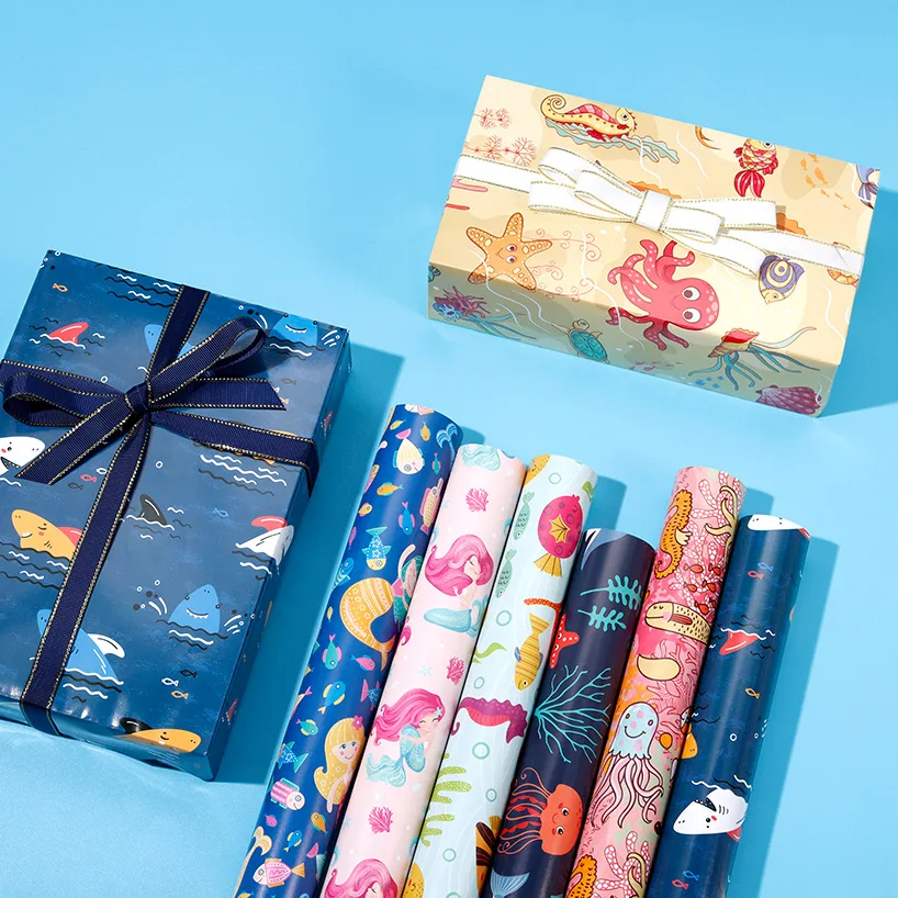 Roll For Wedding Kids Birthday Holiday Baby Shower Gift Wrap