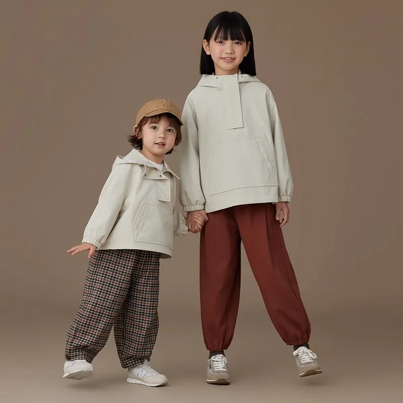 Детская одежда одинаковые комплекты унисекс для родителей и детей уличная