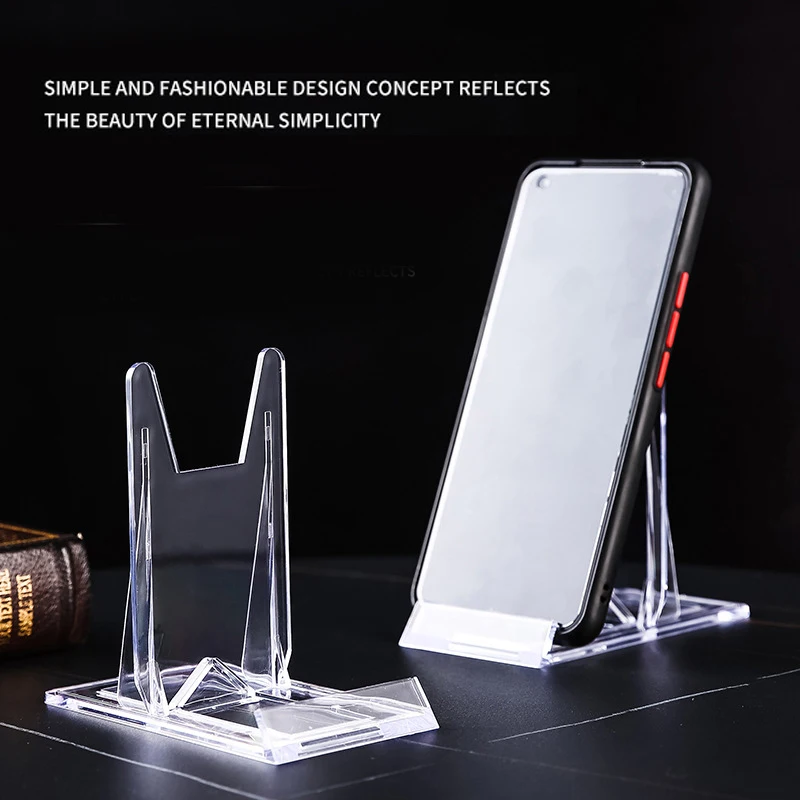 

Multipurpose Card Brick Display Photo Frame Holder Plastic Display Rack Plate Display Mobile Phone Holder Card Brick Bracket