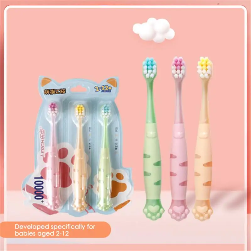 

Baby Soft Bristle Toothbrush Banana Shaped Safety For Young Children Oral Care Safety Baby Toothbrush Oral Health Cleanser Clean