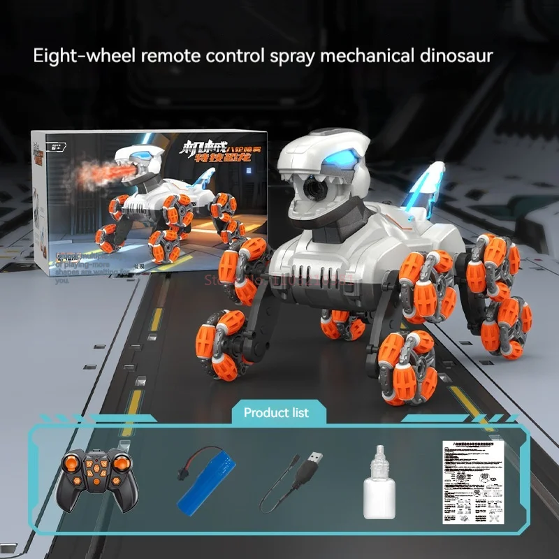 Новый спрей с дистанционным управлением механический динозавр научная