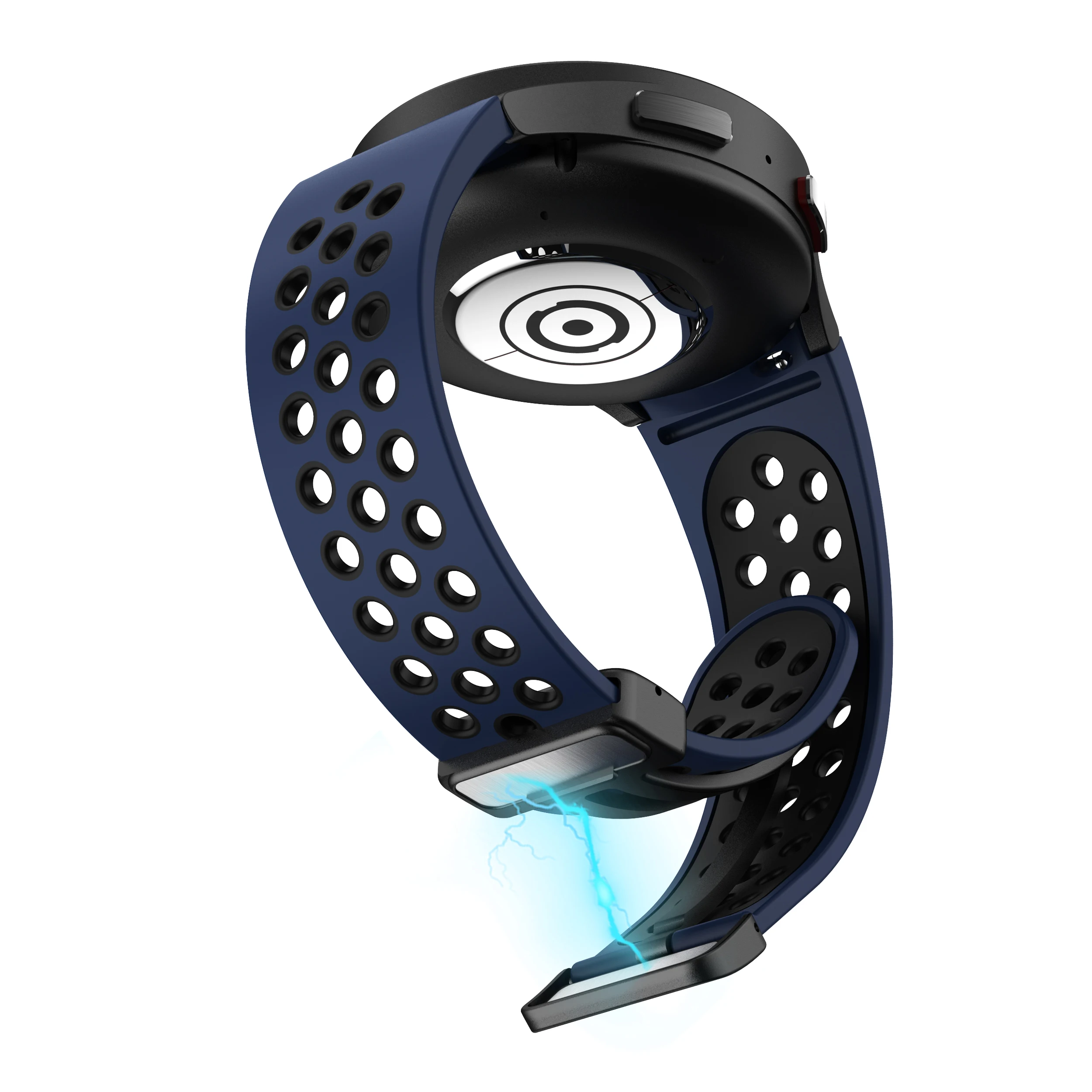 Ремешок магнитный с D-образной пряжкой для Samsung Galaxy Watch 6/4 classic 47 мм 46 42 43 браслет watch