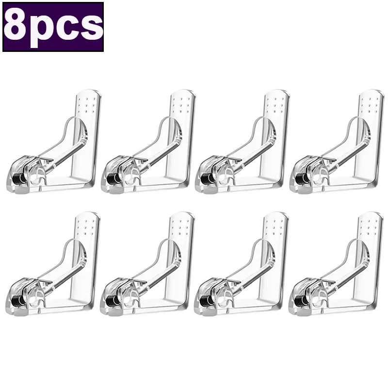 

Прозрачные пластиковые зажимы для скатерти