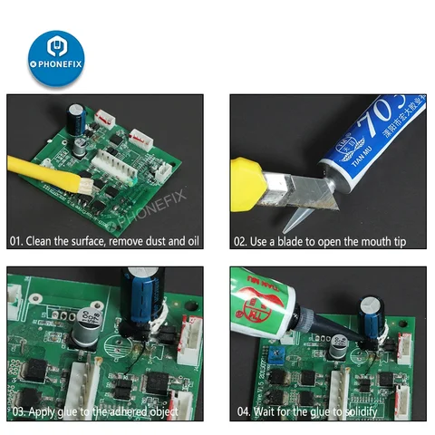 Силиконовый клей SFDER 703 704 705 706