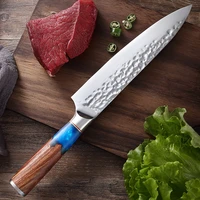 forged chef knife kitchen knives kitchen stainless steel meat chopping knife serbian cleaver slicing cutter knife cooking tools
