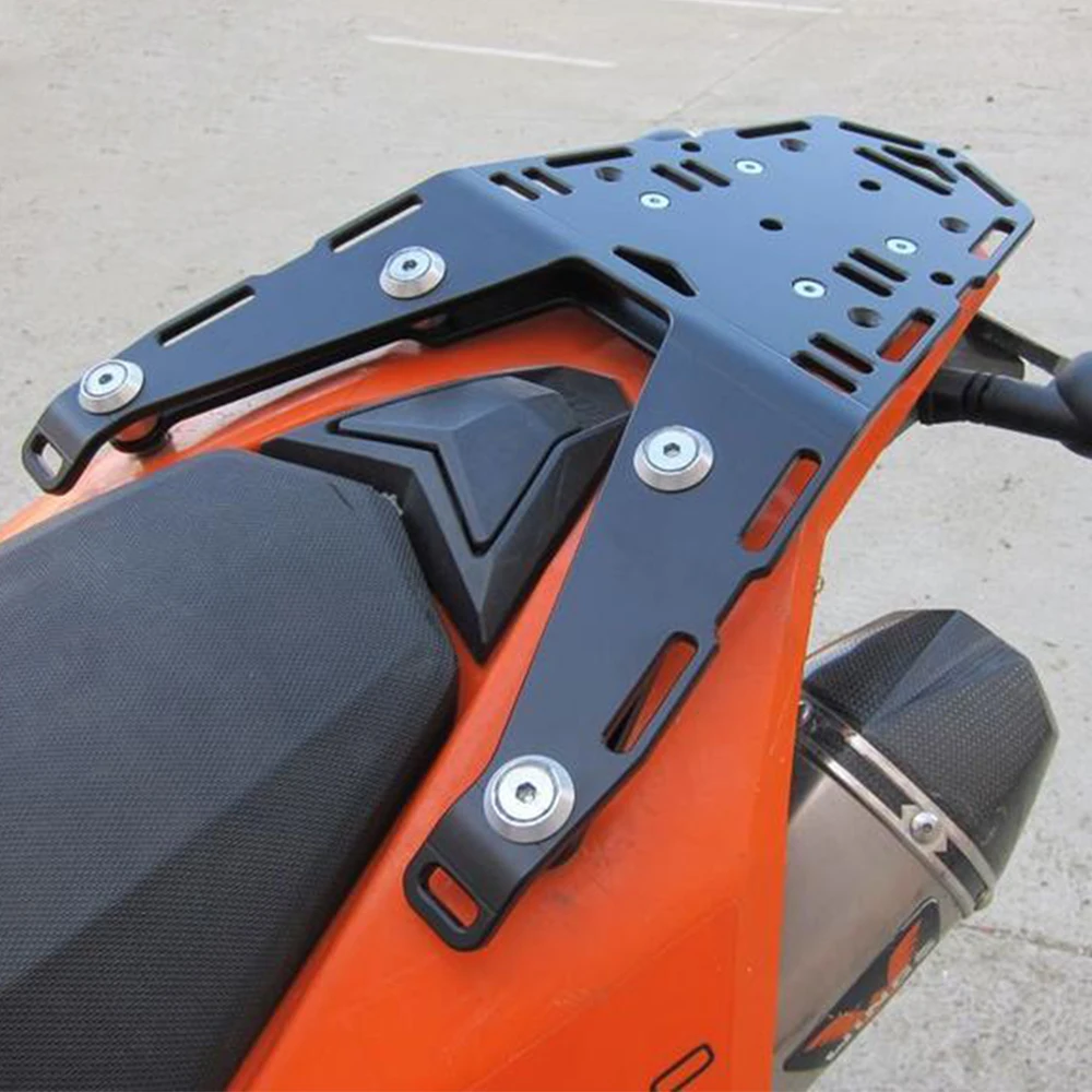 

Motorcycle Luggage Carrier Cargo Holder Rear Rack Shelf Bag Stand Trunk Seat Extension 690 Enduro R SMC-R SMCR 2019 2020 2021