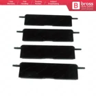 BSR555-1 4x Панорамное стекло на крышу, отверстие для литья на крыше, накладка на рейку крышки 2126902882 для Mercedes E Class W212 S212 96*30 мм