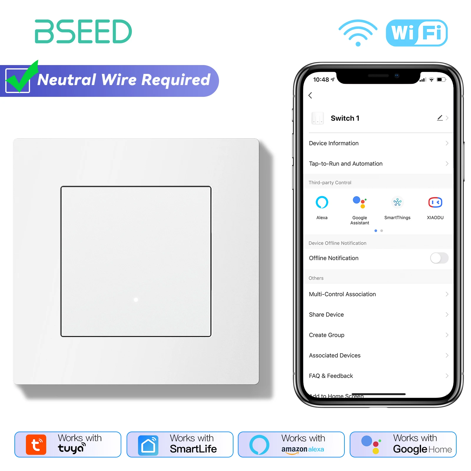 

BSEED Smart Click Light Переключатель