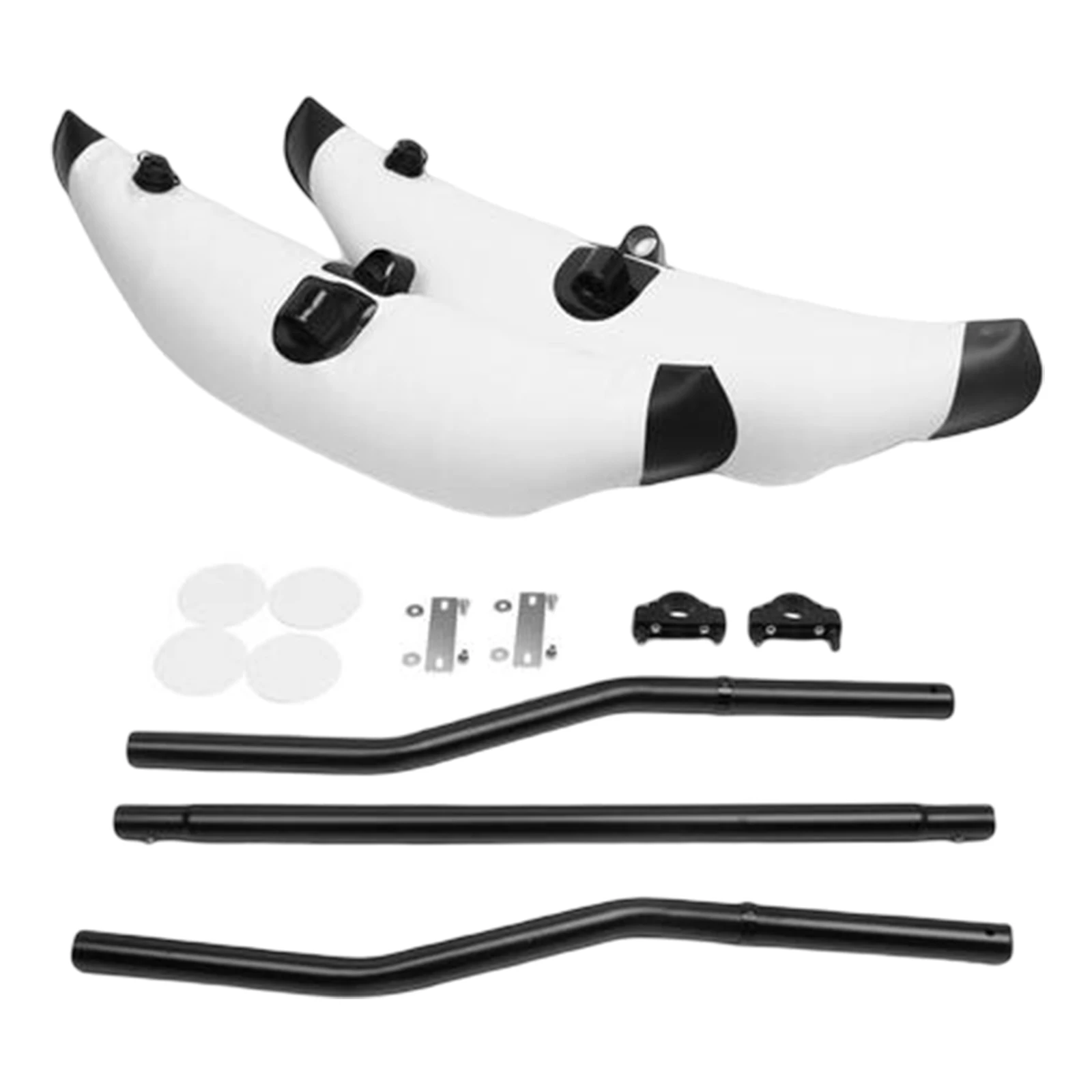 Kayak Float Kayak PVC Inflatable Outrigger Float with Sidekick Arms Rod Kayak Boat Fishing Standing Float Stabilizer System Kit