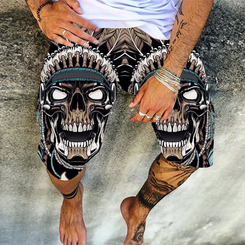

2022 Fashion High Quality Pants Summer New 3D Printing Pattern Custom Design Beach Shorts Men's and Women's Shorts