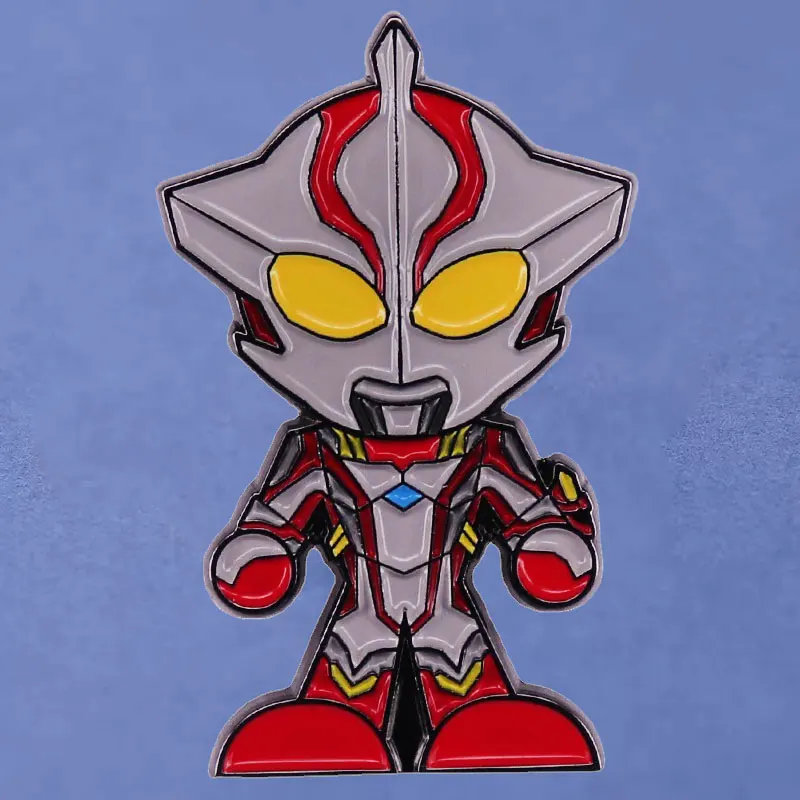 

Ultraman Childhood Memory TV Anime Lapel Pins Backpack Jeans Enamel Brooch Pin Women Fashion Jewelry Gifts Cartoon Badges
