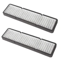 2x air intake filters cabin air vent intake with activated carbon air intake inlet cover for tesla model 3 2017 2019