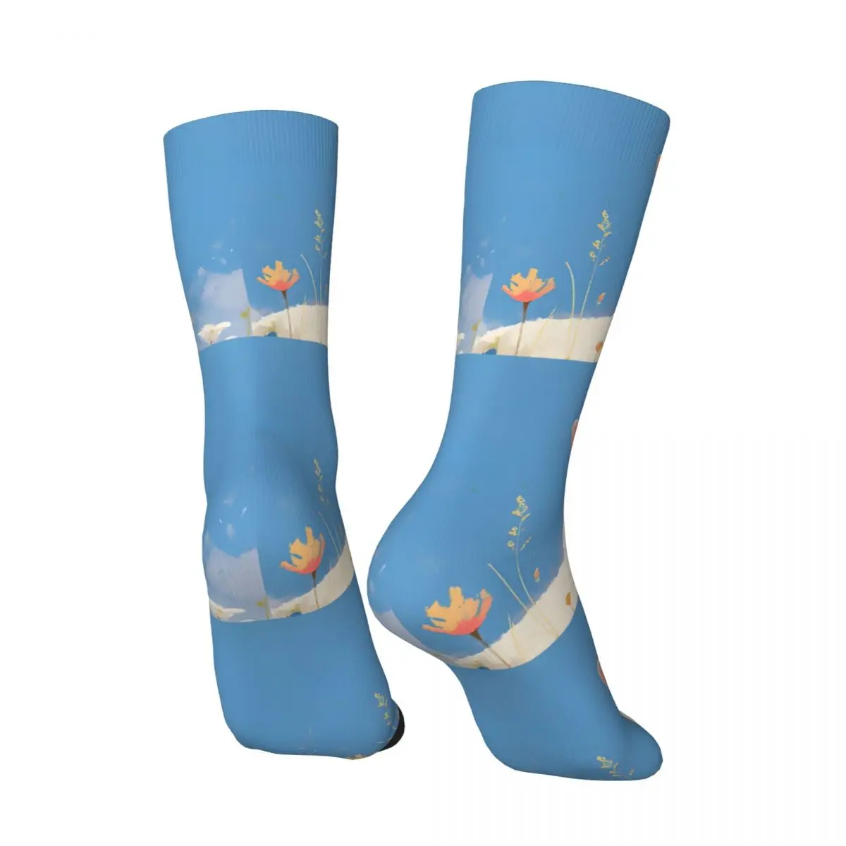 Альпака весенние носки для ванной с рисунком