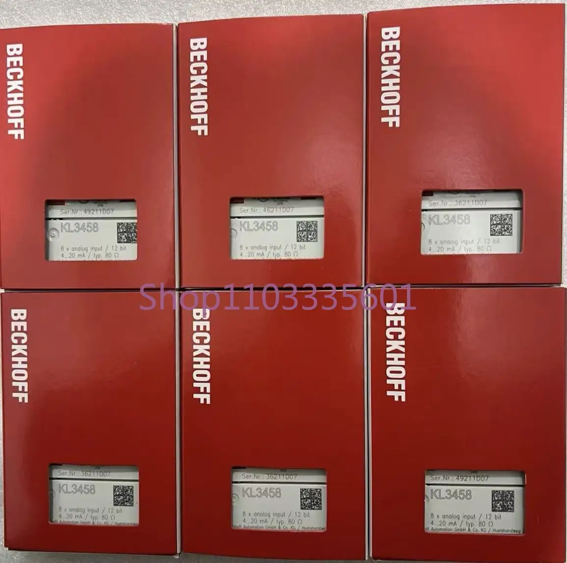 Фото Новый оригинальный модуль BECKHOFF KL3458 KL3408 KL3454 KL4438 KL1488 KL4424 KL1408 в наличии №1