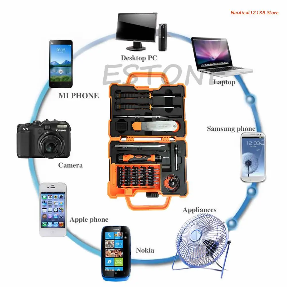 

Отвертка Jakemy 45 в 1, набор инструментов для ремонта, открывания