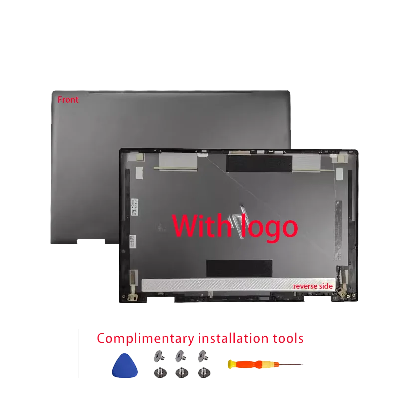 Фото Новый чехол для ноутбука ENVY X360 15-ED 15-EE, задняя крышка с ЖК-дисплеем для ноутбука, упор для рук, нижний корпус, серебристый L93203-001/коричневый L93204-001 №3