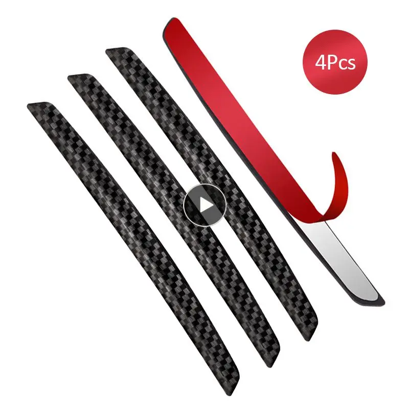 

4X Car Door Anti-collision Strip Car Door Guard Protector Door Edge Trim Guard Styling Moulding Anti-Scratch Sticker