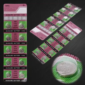 32GC 10 Pieces AG6 Alkaline Battery 1.55V Button Coin Cell 371 SR920SW LR920 SR927 171 370 L921 LR69 SR920 Watch Batteries 32GC 10 Pieces AG6 Alkaline Battery 1.55V Button Coin Cell 371 SR920SW LR920 SR927 171 370 L921 LR69 SR920 Watch Batteries