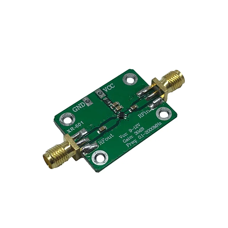 

5-6000MHz Fixed Gain 20dB RF Ultra-Wideband Medium Power Amplifier Board Module 5M-6GHz Converter Module DC 5V 85mA