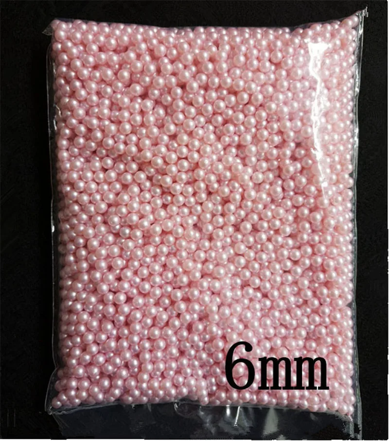 

without holes pearl 500g Round Imitation Pearl Beads Pearl Handmade DIY Beads for jewelry Making Necklace