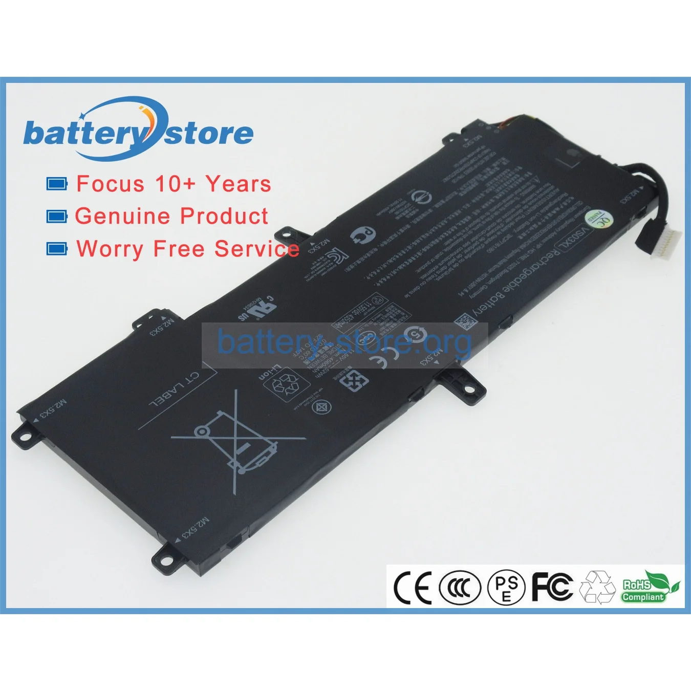 Бесплатная доставка Оригинальная батарея VS03XL 52 Вт 849047-541 849313-850 стандартная для HP