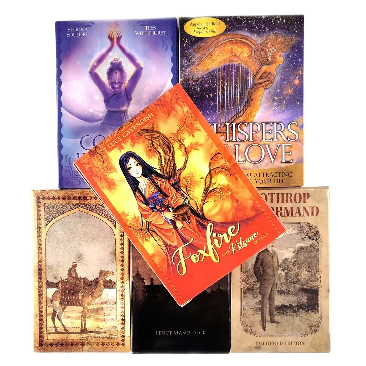 

Лидер продаж, карты Foxfire Tarot, Высококачественная настольная игра Tarot для судьбы, гадания, развлекательная игра