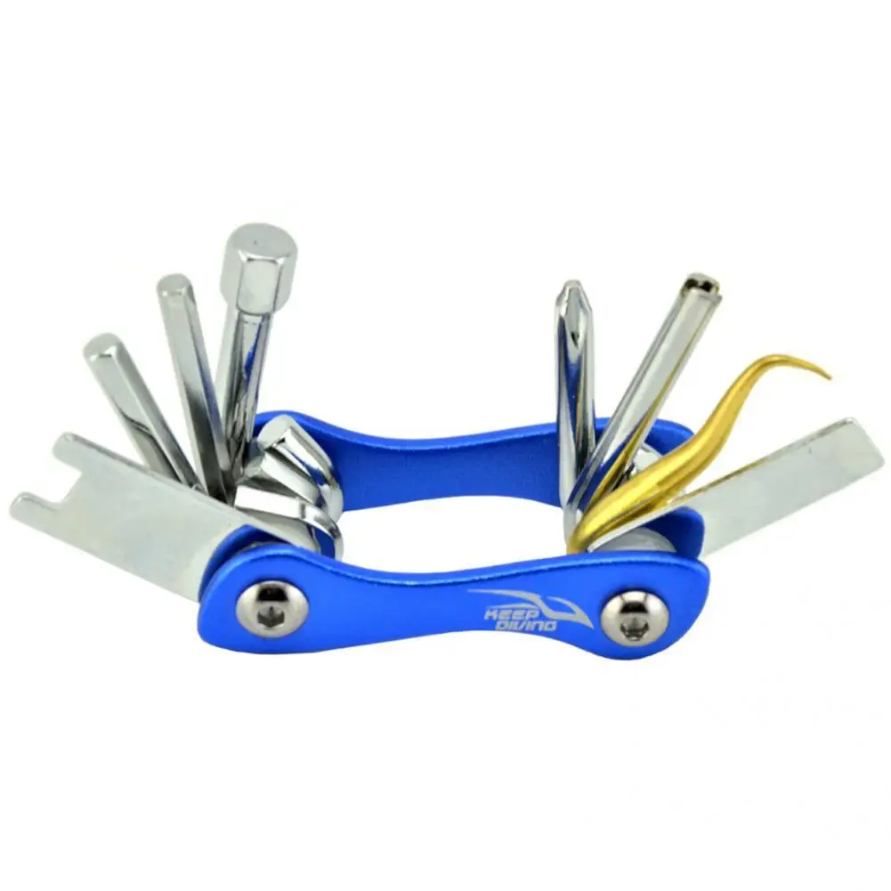 

Multifunctional Widely Used Diving Repair Tool Diving Multi Tools Black/Blue Convenient to Carry